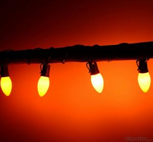 Orange Incandescent Bulb Light String for Halloween Restaurant Hotel Decoration System 1