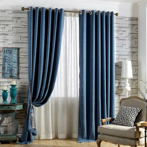 Double Layer Roller Blinds with Manual Customized Design System 1