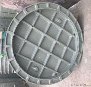 Casting Ductile Iron Manhole Cover D400 B125 with Competitive Prices in China System 1