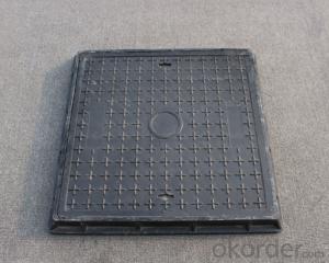 Cast Ductile Iron Manhole Covers of Grey with High Quality for Construction and Mining