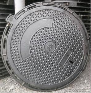 Casting Iron Manhole Cover for Building Facilities and Industry System 1