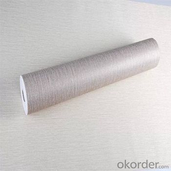 Classic Textile Wallcovering Plain Linen Fabric Wallpaper for Home System 1