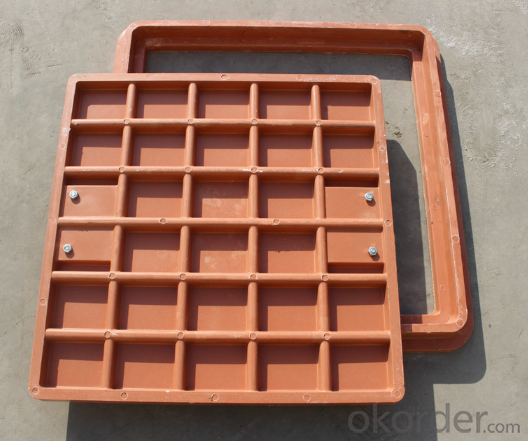 Casting Ductile Iron Manhole Cover of Grey with High Quality in China System 1