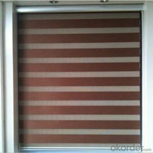 Automatic Bamboo Vertical Roller Blinds Curtains System 1