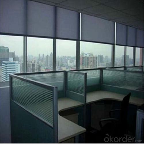 Colored PVC Double Roller Vertical Blinds System 1