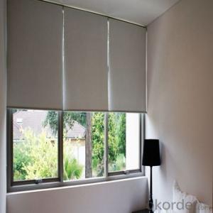 Zipper Roller Blinds Curtains for The Living Room