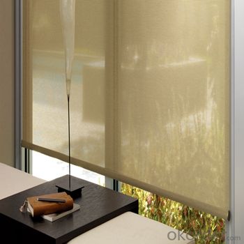 Electric Roller Blinds with Printed Pattern for Living Rooms System 1