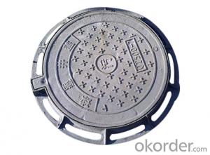 Ductile Iron Manhole Cover with High Quality EN124 in China System 1