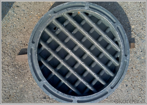 Dcutile Iron Concrete Manhole Covers for Sale in China EN124 System 1