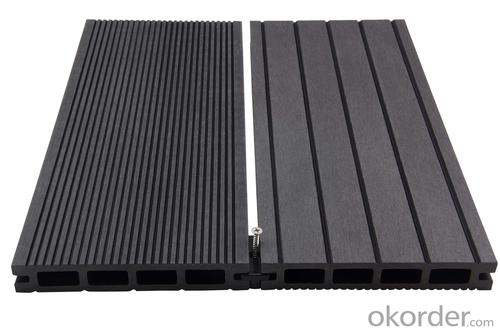 WPC outdoor wood plastic floor wood plastic composite System 1