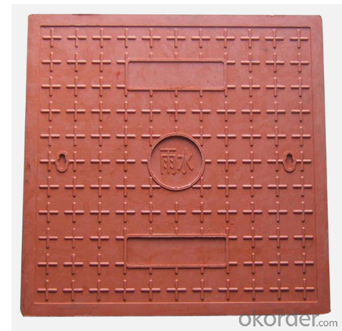 Casting Ductile Iron Manhole Covers D400 B125 with Frames System 1