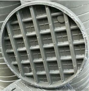 Cast Ductile Iron Manhole Covers C250 for Mining with Frame in Hebei