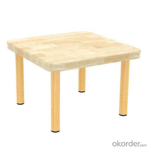 table for Preschool Children Rubber Wood Furniture System 1