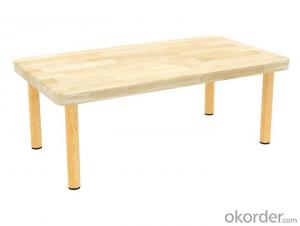 Rubber table for Preschool Children Wooden Furniture