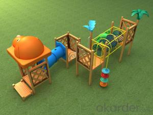 Backyard Outdoor Playground Equipment for Preschool System 1