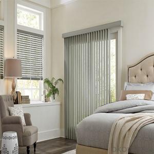 Patio Printed Plastic Roller Valance Blinds