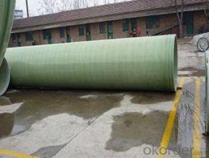 Non toxic with High Pressure GRE Pipe of different styles