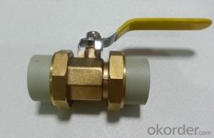 PPR Ball Valve Used in Industrial Field and Agriculture Field in 2018