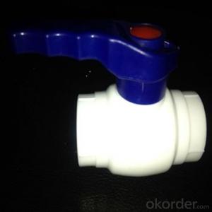 PPR Ball Valve Used in Industrial Field and Agriculture Field