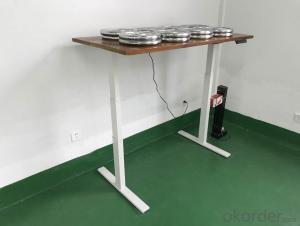 Height Adjustable Desk Steel Frame with Dual Motors and Three Section Column