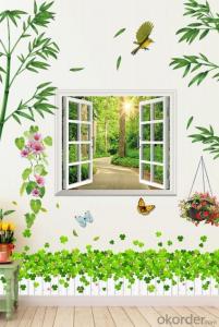 Promotional Photo PVC Vinyl Wallpaper Home Decoration Wall Paper System 1