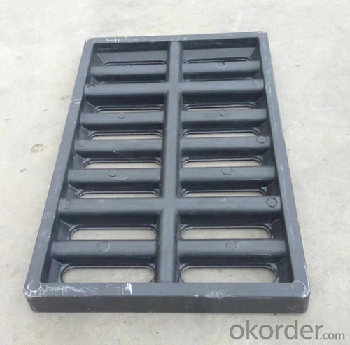 Cast Ductile Iron Manhole Covers C250 for Mining and construction with Frames System 1