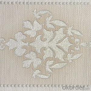 Embossed Waterproof Wall Paper Wallpaper Decor Self adhesive pvc Wall Covering Roll