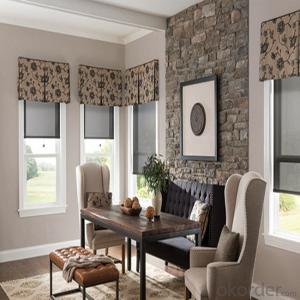 European Style Fabric Dual Day And Night Roller Blinds