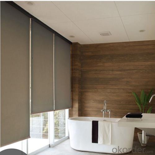 Waterproof Roller Shades Printed Blinds Shutter System 1