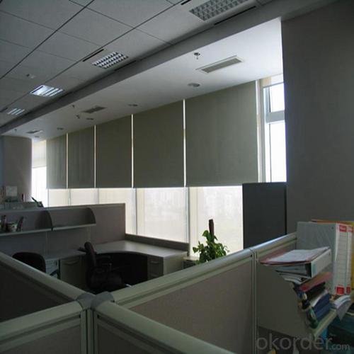 One Way Vision Outdoor Clear Roller Blinds System 1