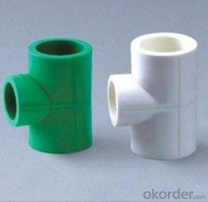 PPR Pipe Fittings for Water Supply Environmentally Friendly