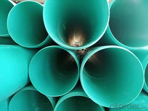 dn110-1200mm PVC-UH sewage, drainage pvc-uh pipe System 1