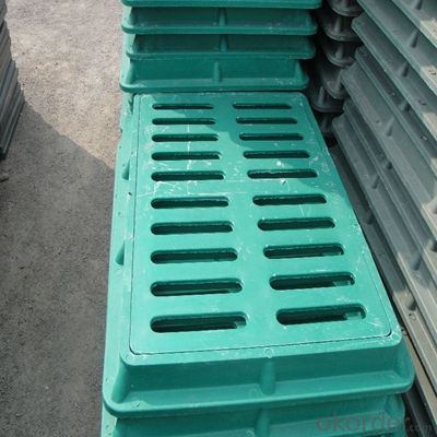C250 B125 D400 Ductile Iron Manhole Cover and Frames System 1