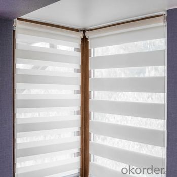 Motorized External Venetian Blinds with Wide Wooden Blinds Images System 1