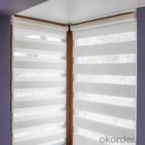 Motorized External Venetian Blinds with Wide Wooden Blinds Images