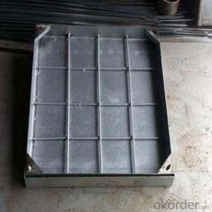 ISO-9001 316 Ductile Iron Casting Manhole Cover for Industry and Construction System 1