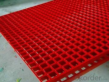 Aesthetically pleasing appearance FRP pultruded grating and Pultrusion Process made in China System 1