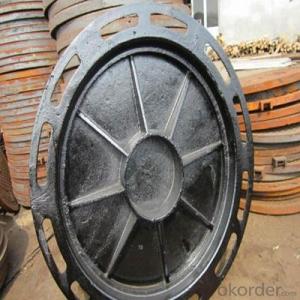Casting Iron Manhole Cover B125 C250 with New Style Made in Hebei