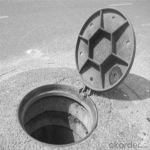 Supply Heavy Duty Ductile Cast Iron Manhole Cover with OEM Service System 1