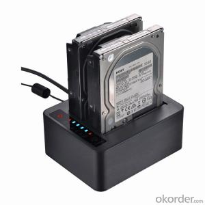 UNESTECH UT5520 USB 3.0 to 2.5/3.5 SATA HDD Docking Station with Clone Function