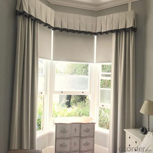 Lace Roman Lowes Motorized Blinds and Shades System 1