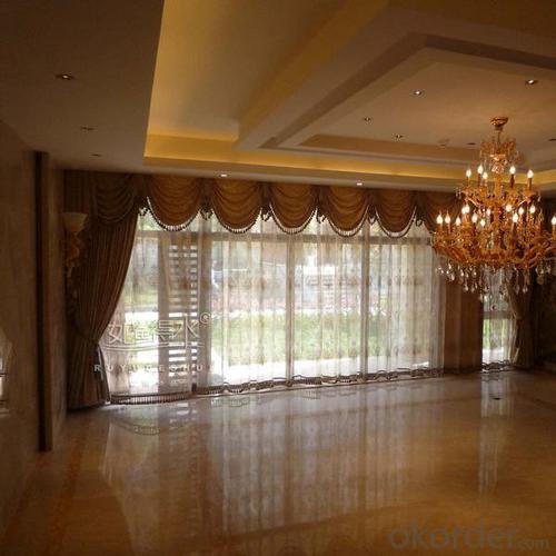 Polyester Fabric Curtains with Factory Price Cheap System 1