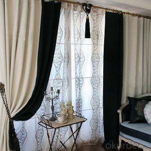 Wholesale Polyester curtains with new fancy design