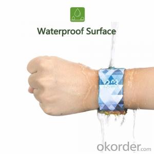 Paper Watch  Tyvek Waterproof Custom LED Digital Paper OEM Light Souvenir for Concert