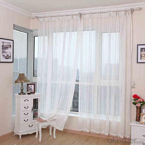 Wholesale Curtain witn 100% Polyester Drapery Window Fabric System 1