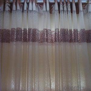 New curtains with decorative pvc strips System 1