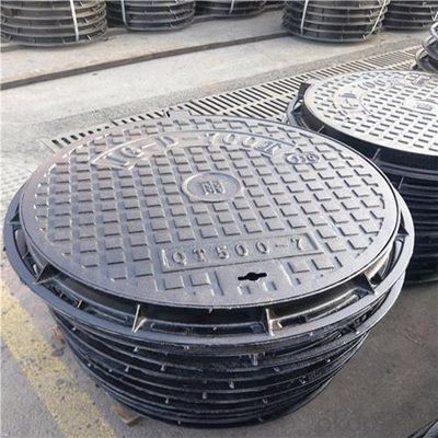 Casting Iron Manhole Cover For Construction from Handan B125 C250 System 1