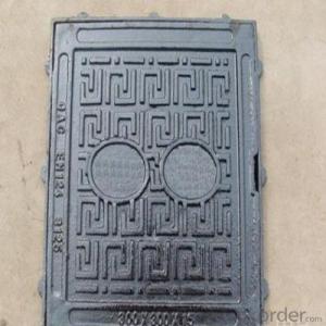 ISO-9001 316 Ductile Iron Casting Manhole Cover B125 C250 System 1