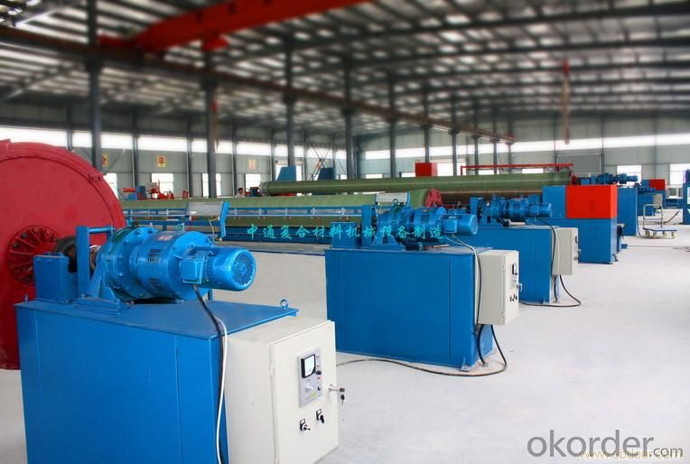 FRP fiberglass container hydraulic pultrusion machine with high quality
