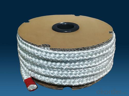 Woven Roving Fiberglass 1200 High Temperature Resistance Braided Rope System 1